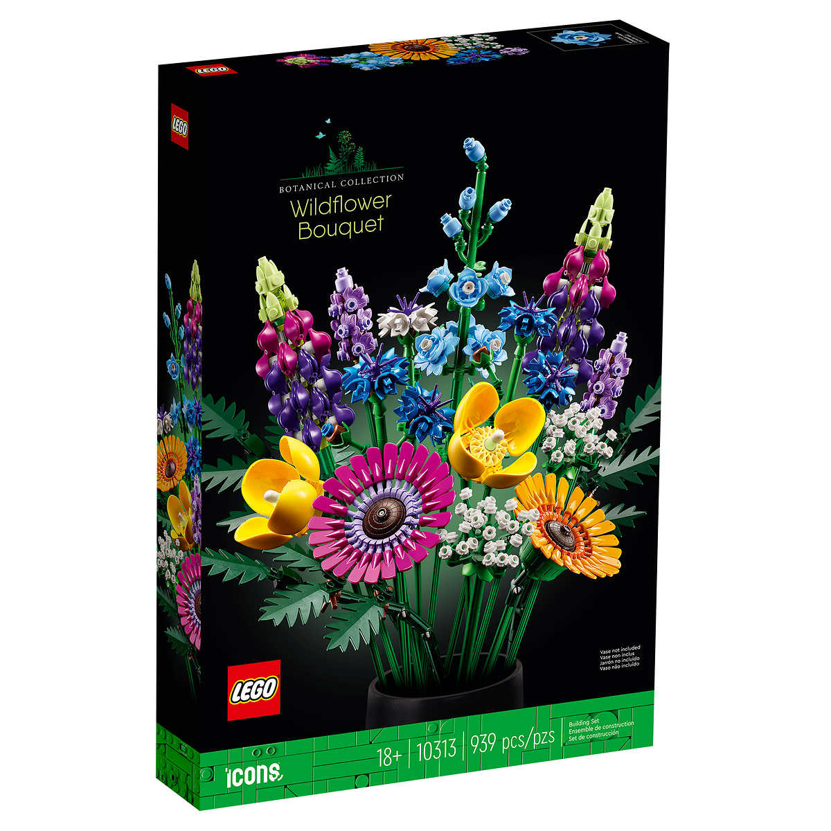 LEGO - Le bouquet de fleurs sauvages Icons - 10313 - Image 2