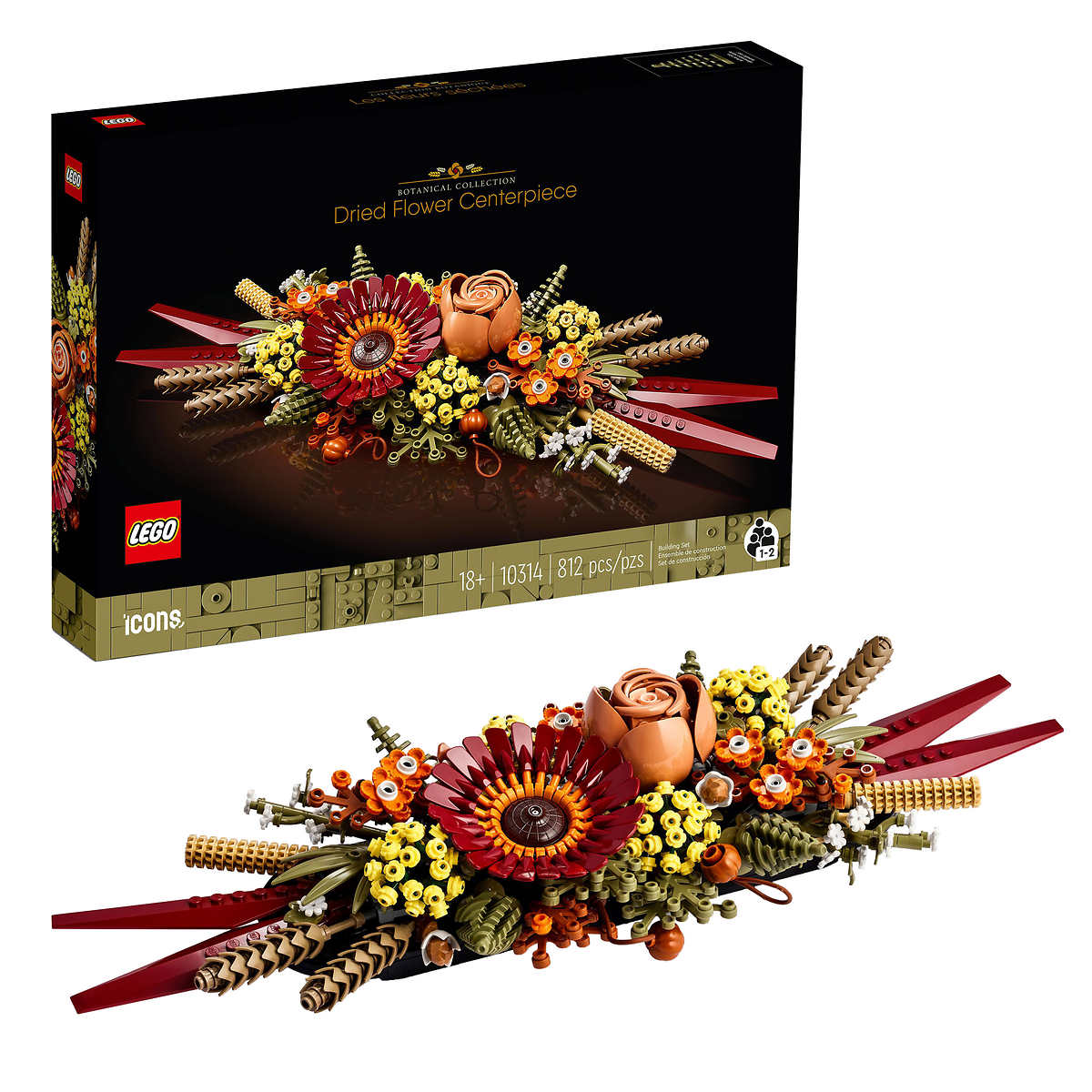 LEGO - Icons Les fleurs séchées - 10314