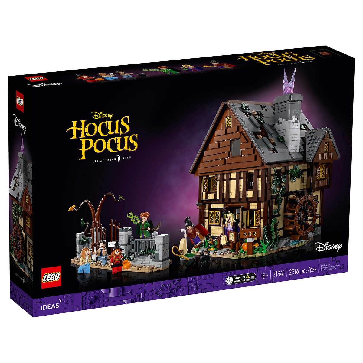 LEGO - Ideas Disney Hocus Pocus : La maison des sœurs Sanderson - 21341 - Image 4