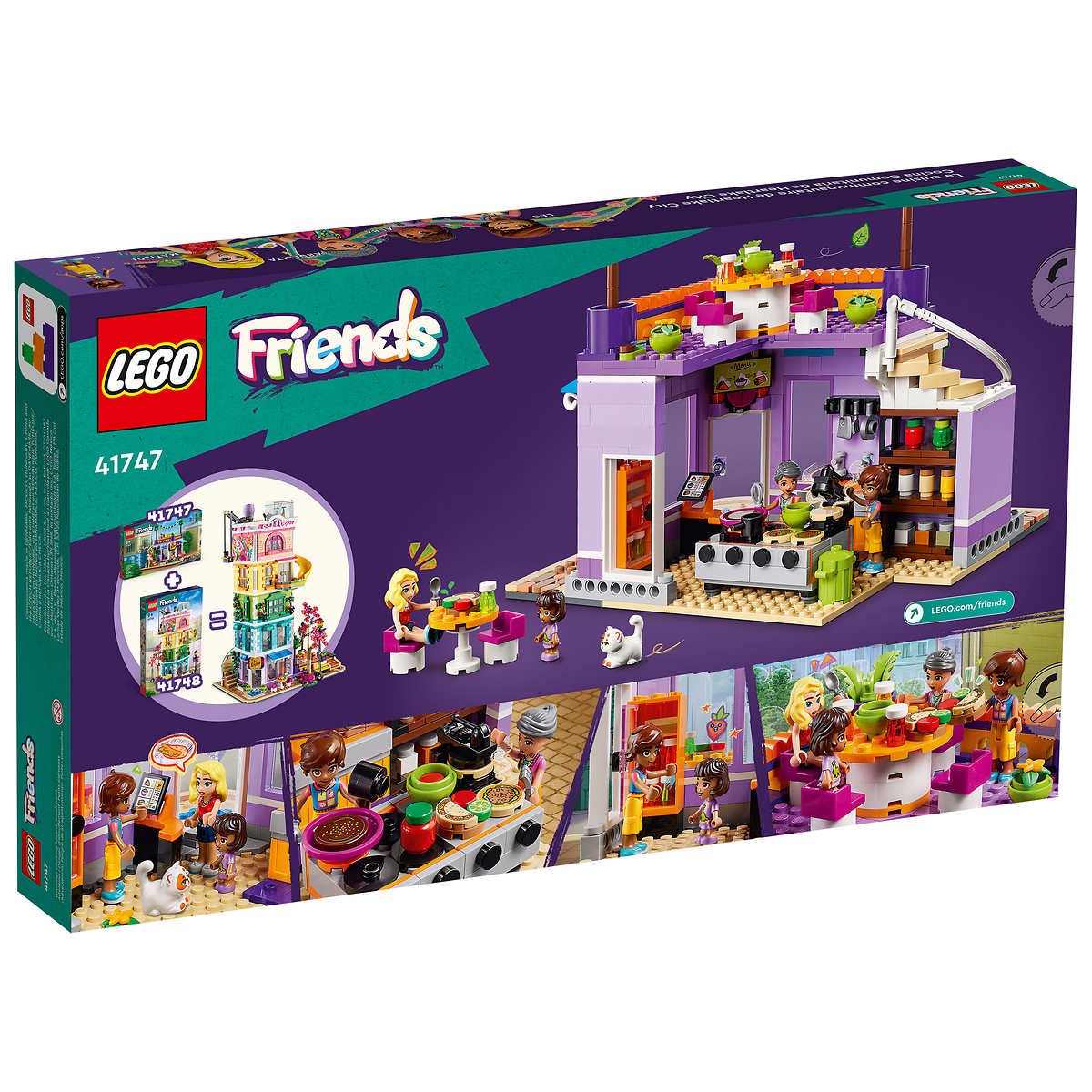 LEGO - La cuisine communautaire de Friends Heartlake City - 41747 - Image 3