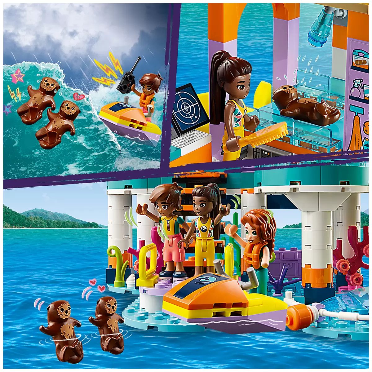 LEGO - Le centre de sauvetage en mer Friends - 41736 - Image 4