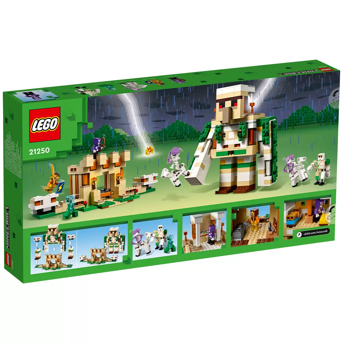 LEGO - La forteresse du Golem de fer Minecraft - 21250 - Image 2