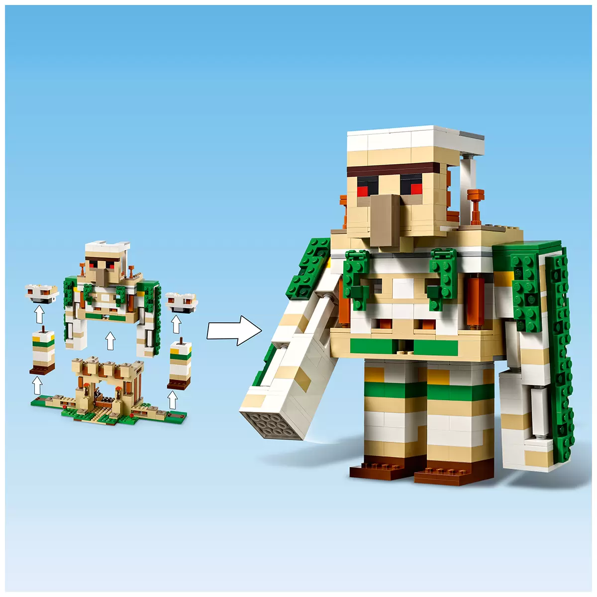 LEGO - La forteresse du Golem de fer Minecraft - 21250 - Image 4