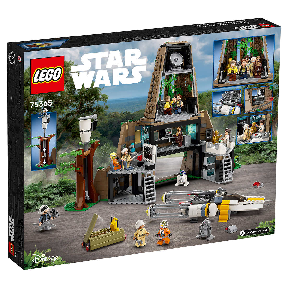 LEGO - Star Wars : Un nouvel espoir Yavin 4 Base rebelle - 75365 - Image 6