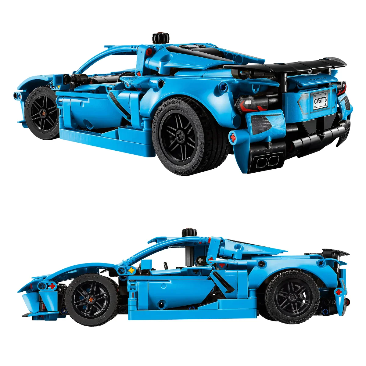 LEGO Technic - Chevrolet Corvette Stingray Bleu - 42217 - Image 2