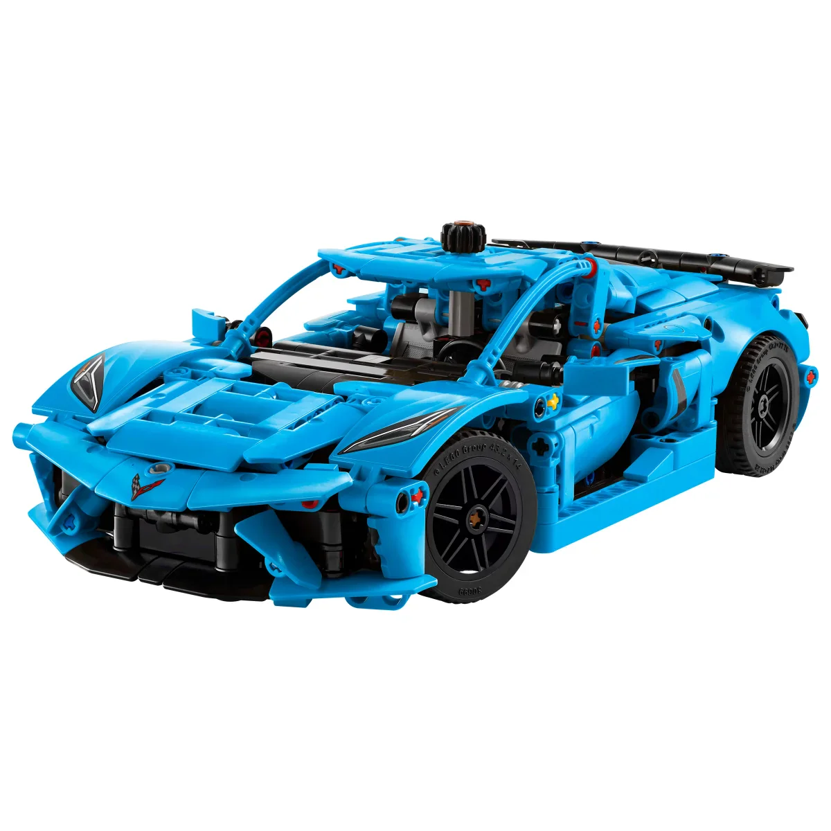 LEGO Technic - Chevrolet Corvette Stingray Bleu - 42217 - Image 3