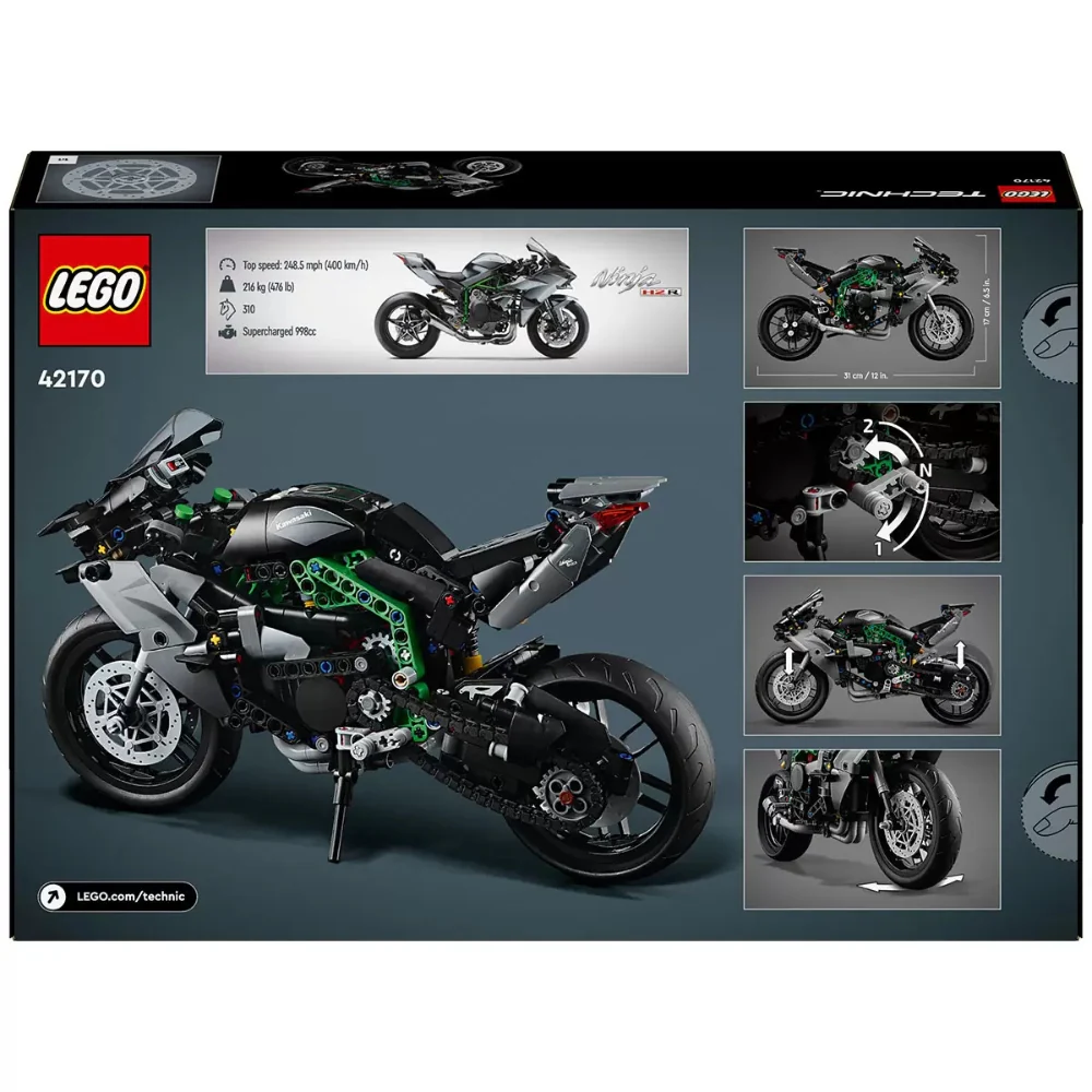 LEGO Technic - Kawasaki Ninja H2R Moto 42170 - Image 4