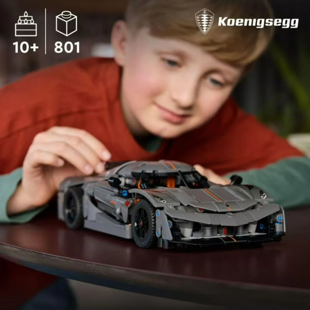 LEGO Technic - L’hypervoiture Koenigsegg Jesko Absolut grise - 42173 - Image 3