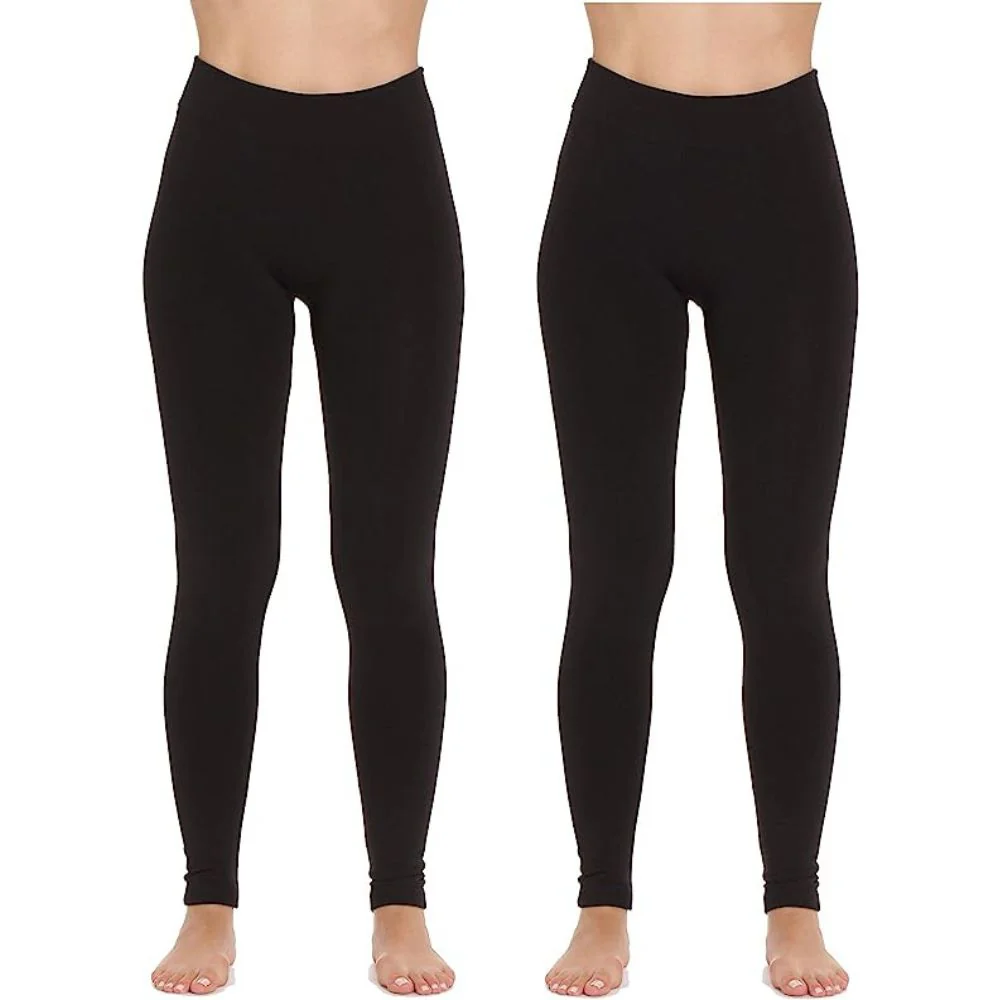 Lemon - Leggings doublés en polar, paquet de 2 - Image 4