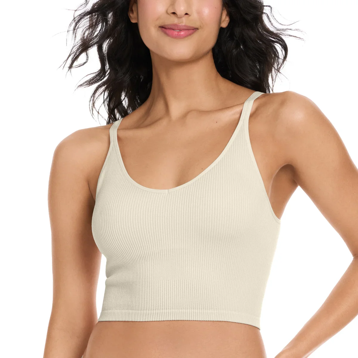 Lemon - Soutien-gorge de yoga côtelé, paquet de 2 - Image 3