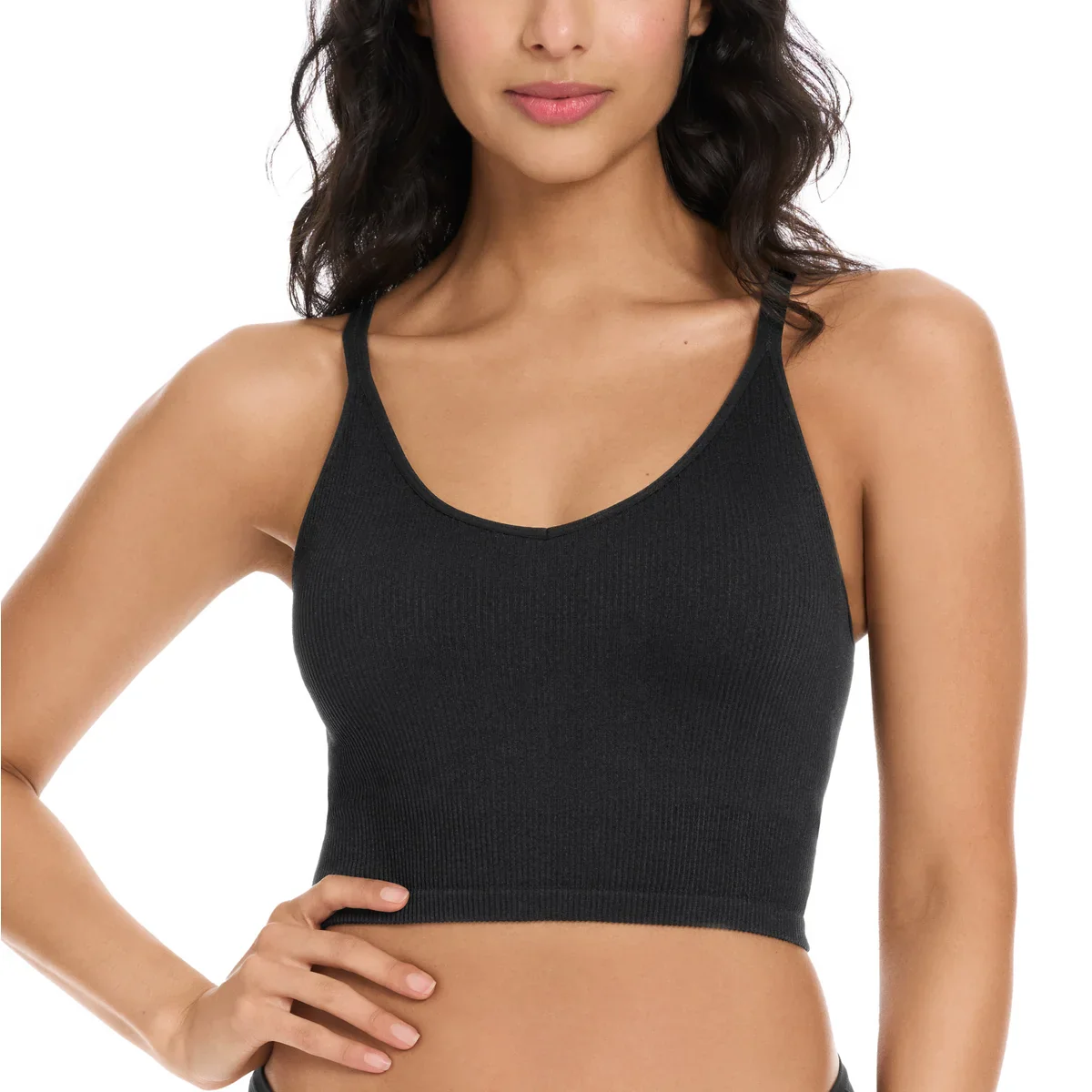 Lemon - Soutien-gorge de yoga côtelé, paquet de 2 - Image 6