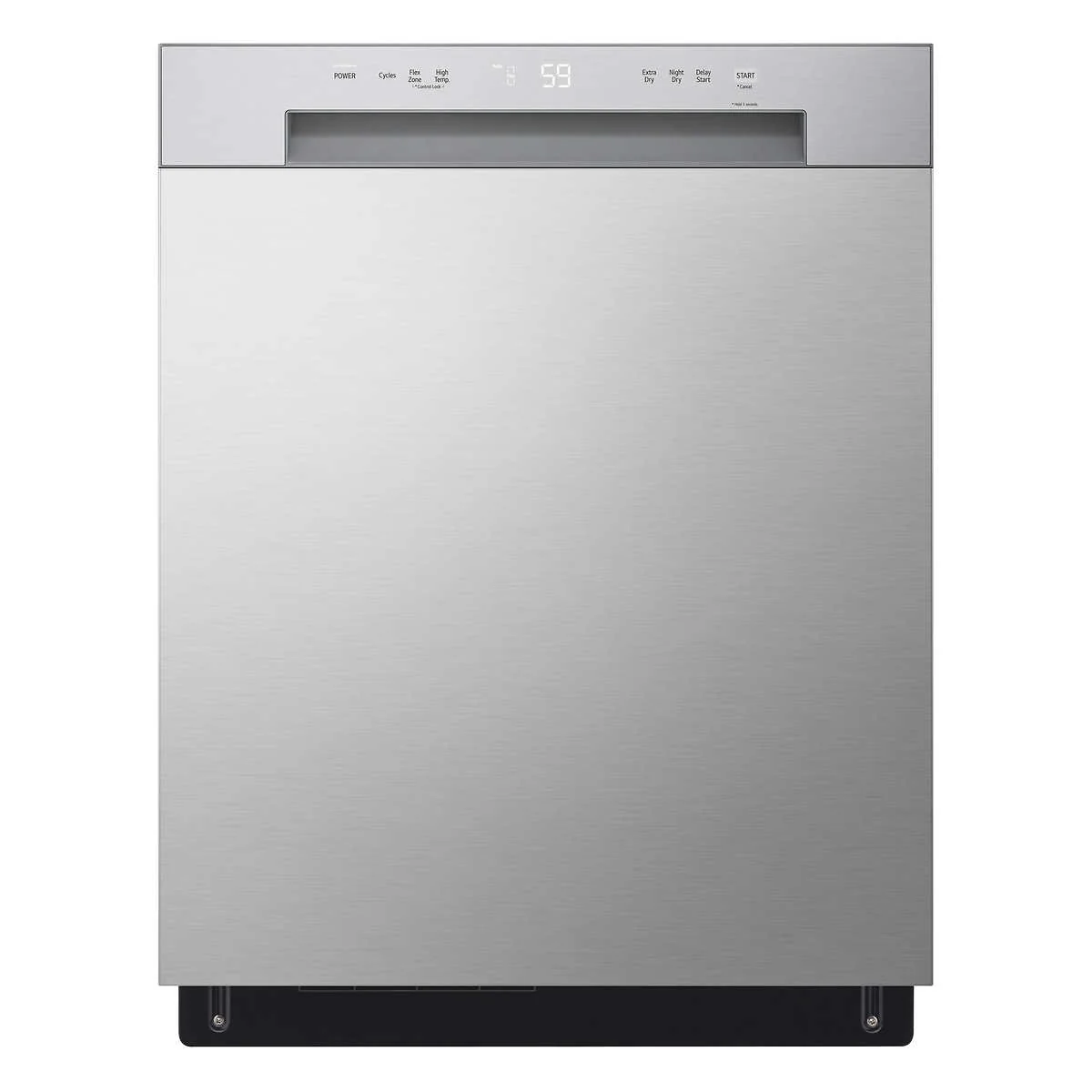 LG - Lave-vaisselle à commande frontale de 24 po