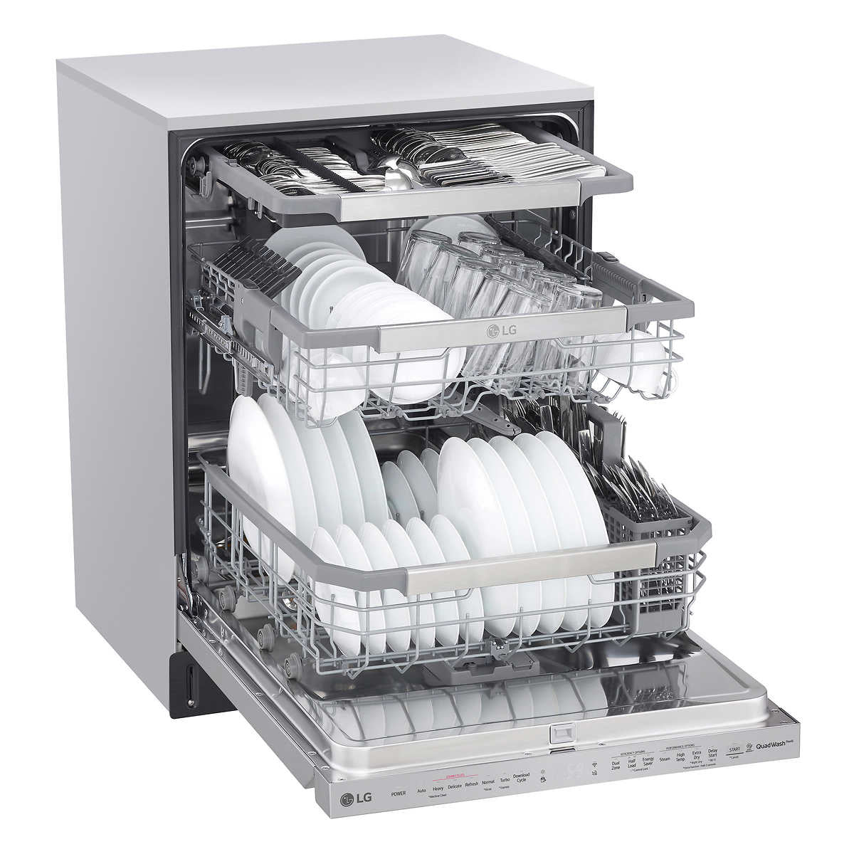 LG - Lave-vaisselle intégré de 24 po à commande supérieure - Image 8
