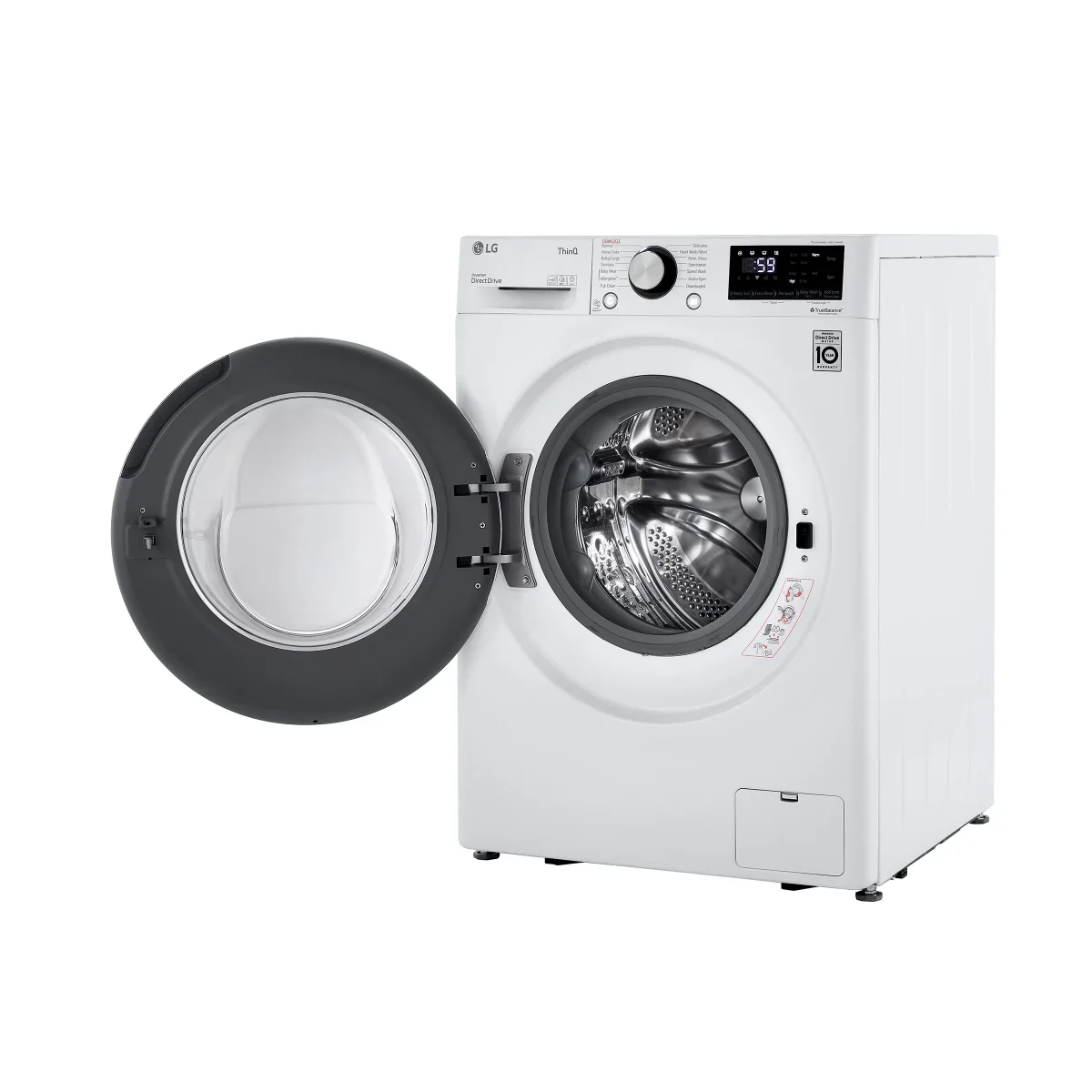 LG - Laveuse compacte blanche à chargement frontal de 2,6 pi³ - Image 3