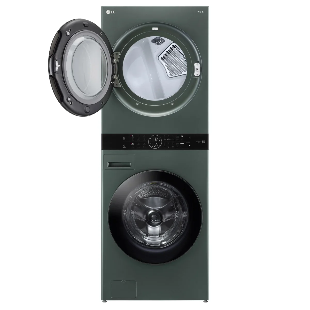 LG - Laveuse-sécheuse à chargement frontal, avec laveuse à vapeur de 5,2 pi³ et sécheuse à vapeur électrique de 7,4 pi³ - Image 6