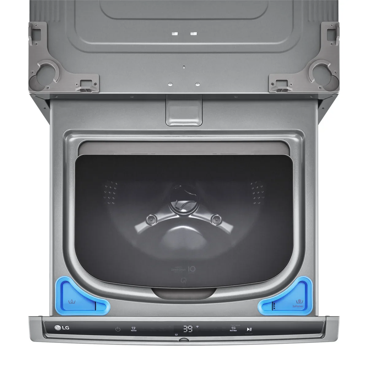 LG - Laveuse sur socle SideKick en acier graphite de 27 po 1,0 pi³ - Image 3