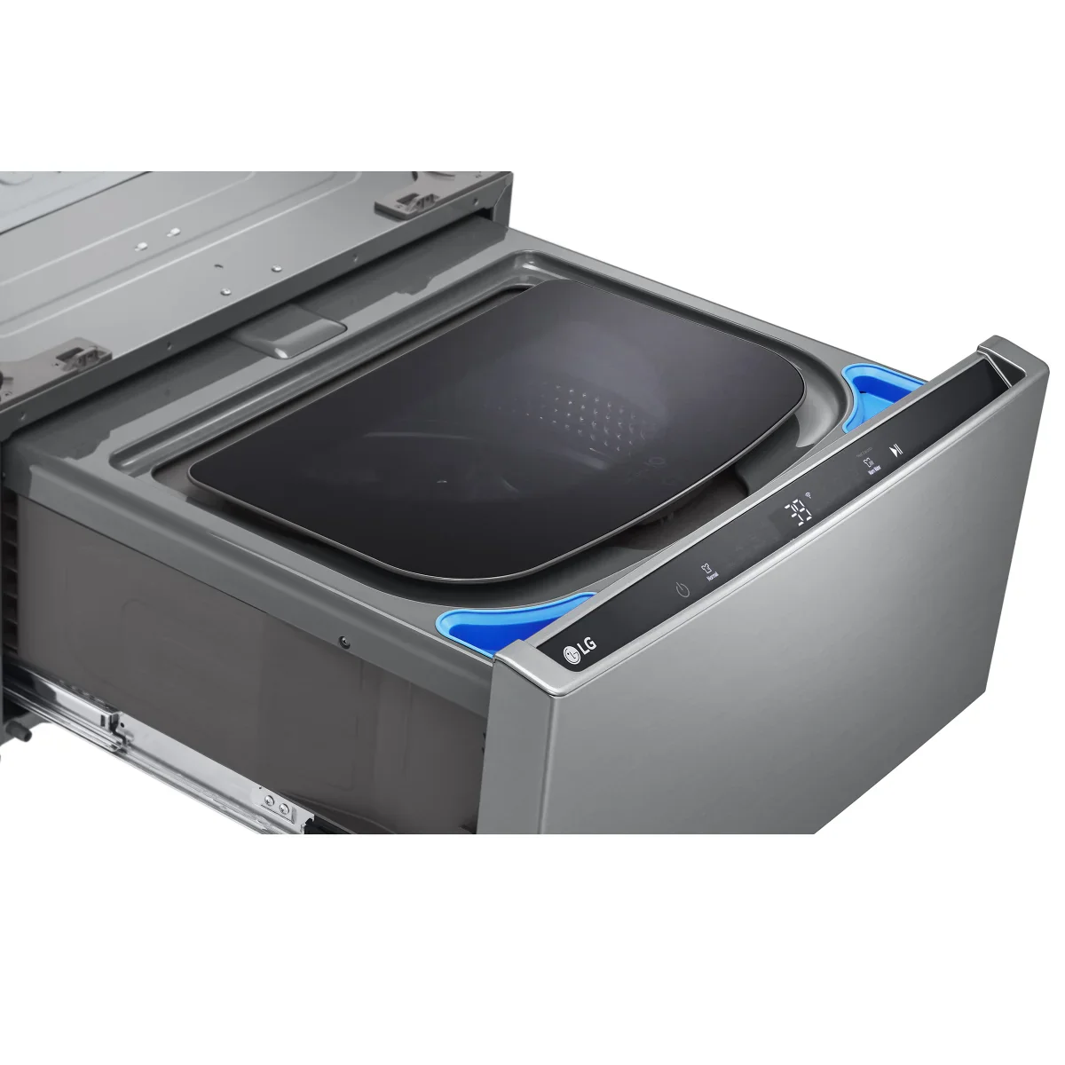 LG - Laveuse sur socle SideKick en acier graphite de 27 po 1,0 pi³ - Image 4