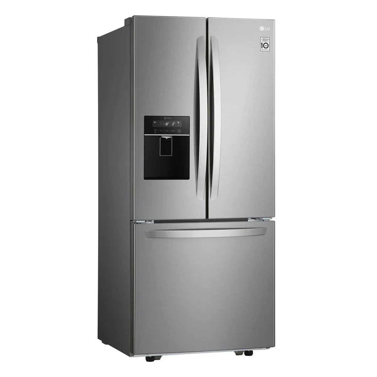 LG - Réfrigérateur 30 po. 22 pi³ à porte française en de 3,5 pi³ - Image 3