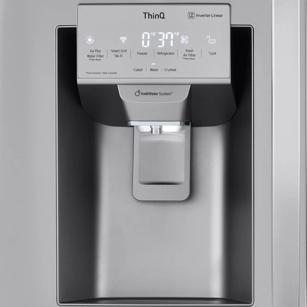 LG - Réfrigérateur 4 portes résistant aux taches de 36 po et 28 pi³ - Image 6