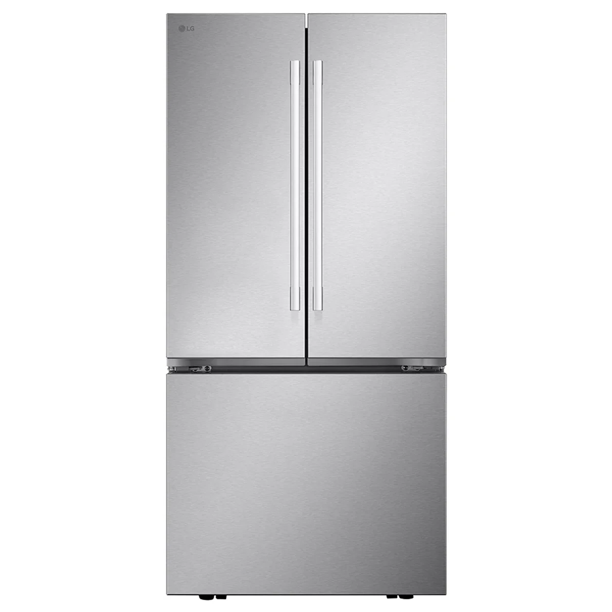 LG - Réfrigérateur à portes françaises 33 po, 25 pi³