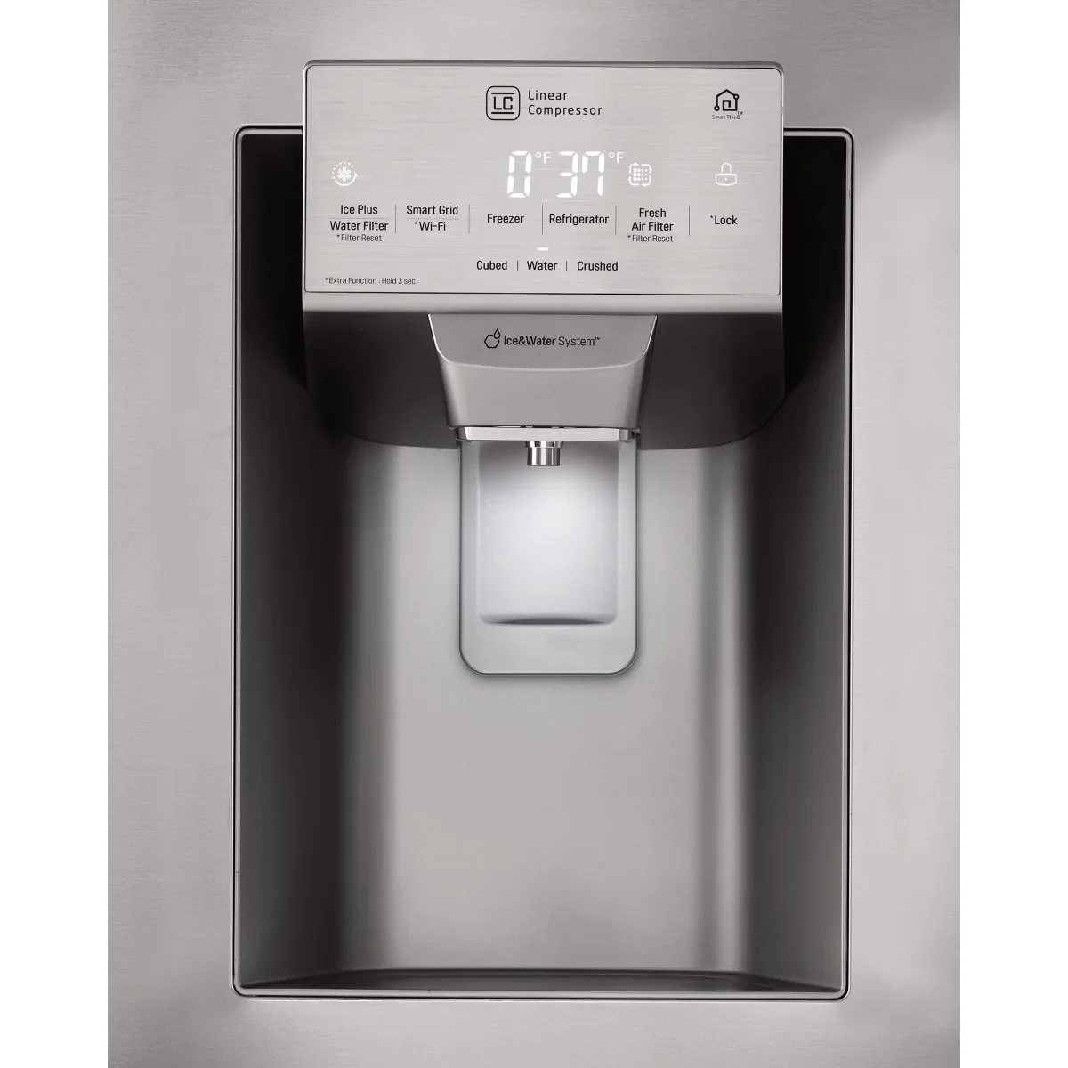 LG - Réfrigérateur à portes françaises de 36 po et 28 pi³ - Image 3