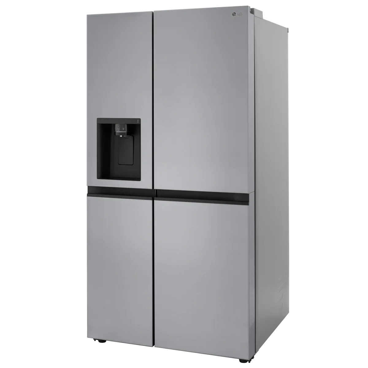 LG - Réfrigérateur côte à côte de 36 po et 27 pi³ avec distributeur Smooth Touch - Image 2