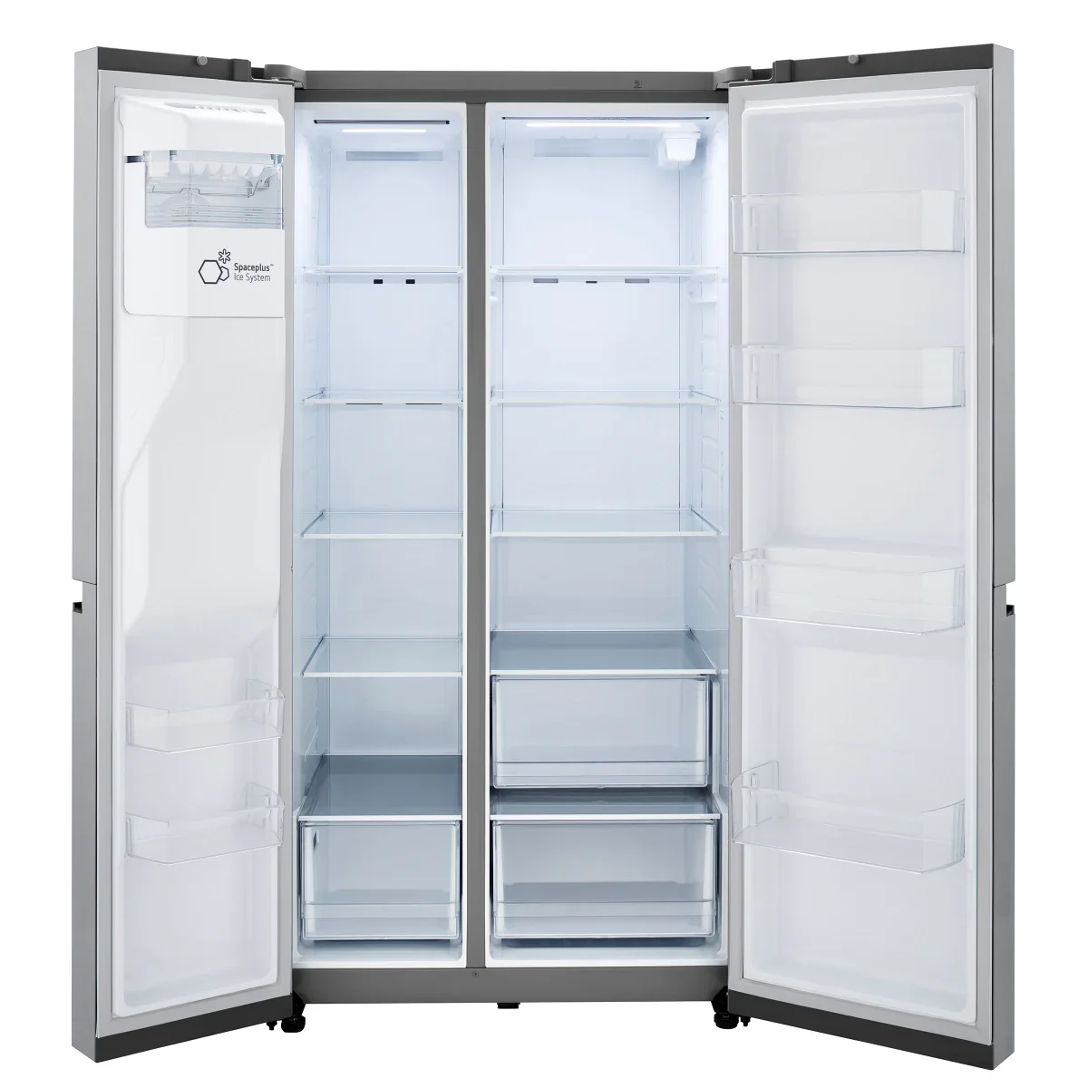 LG - Réfrigérateur côte à côte de 36 po et 27 pi³ avec distributeur Smooth Touch - Image 3