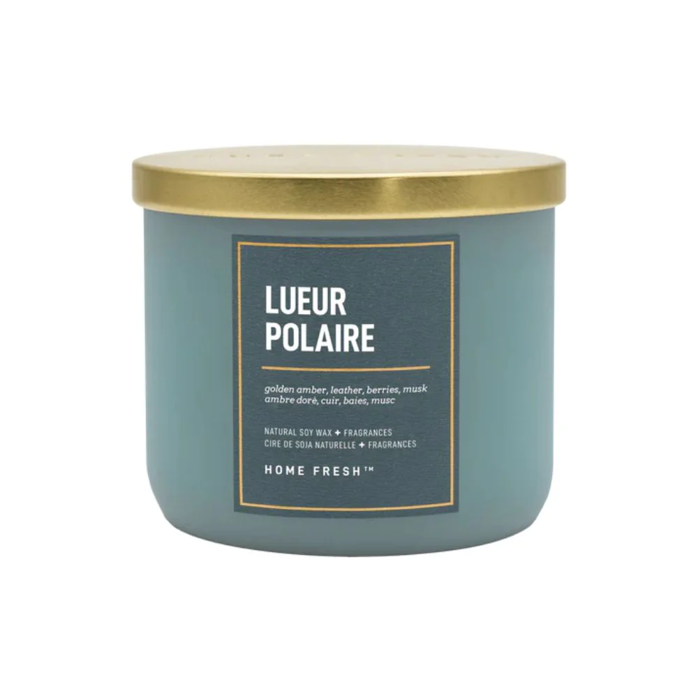 Lueur Polaire - Chandelle 3 mèches