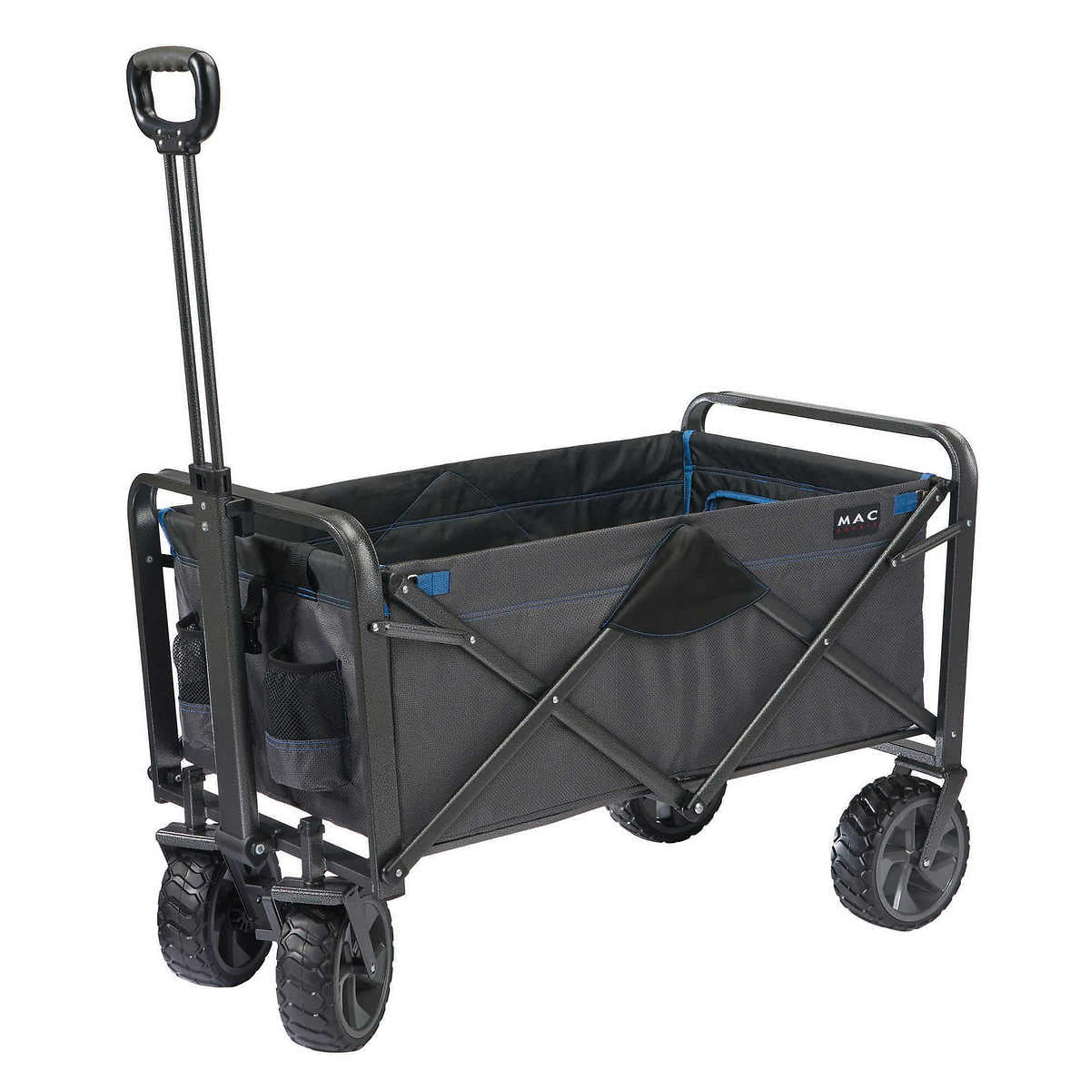 Mac Sport - Chariot pliable avec freins, roues tout-terrain