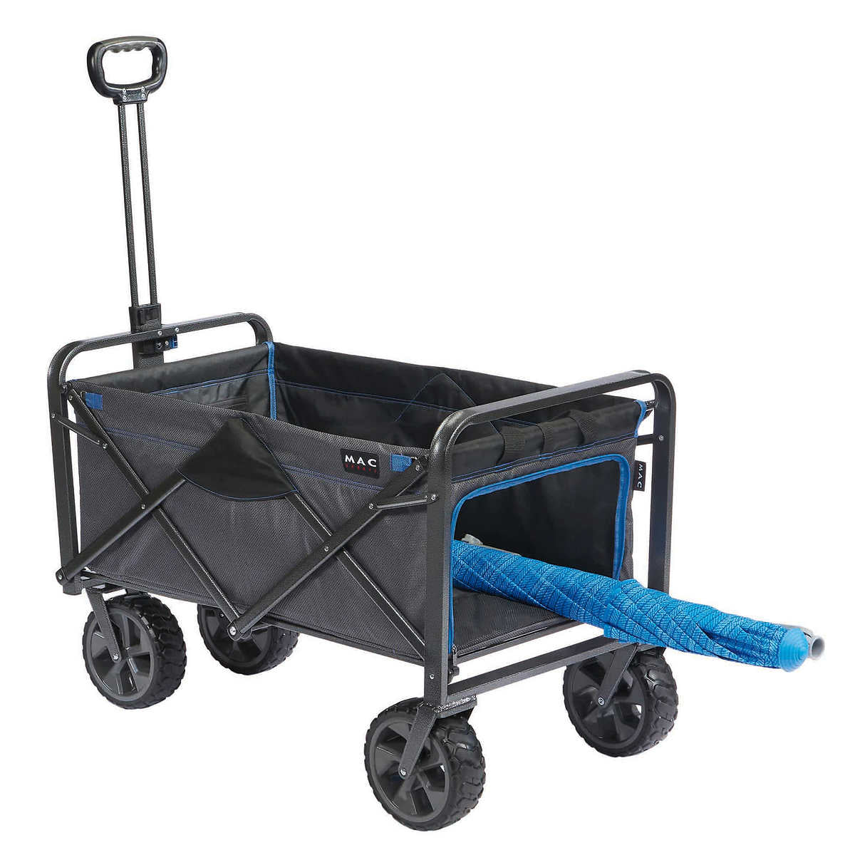 Mac Sport - Chariot pliable avec freins, roues tout-terrain - Image 2