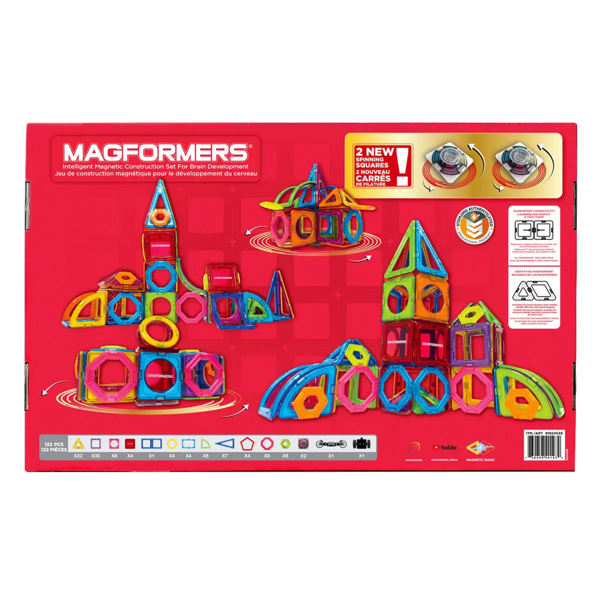Magformers - Ensemble de construction 122 pièces - Image 7