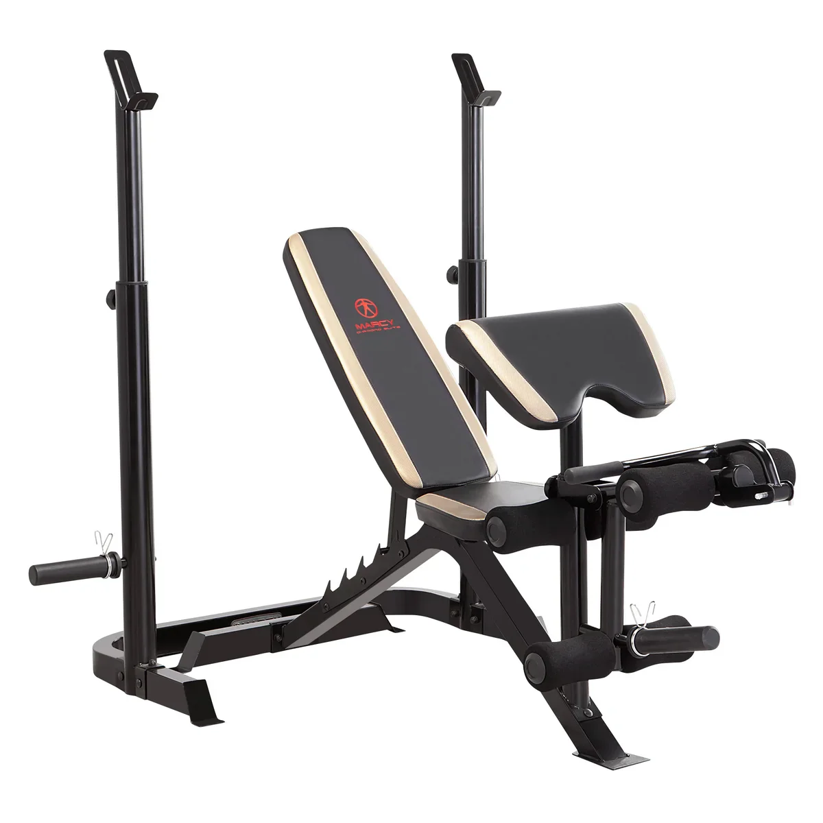 Marcy - Banc de musculation olympique, 2 pièces