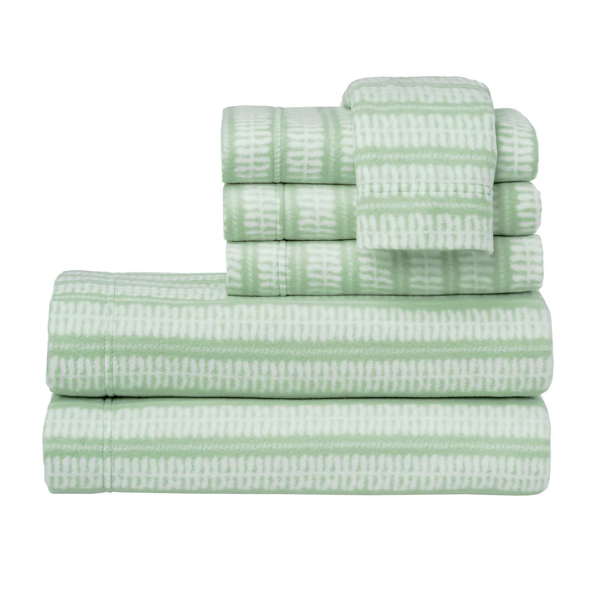 Martha Stewart - Ensemble de draps en micropolaire, 6 pièces - Image 8