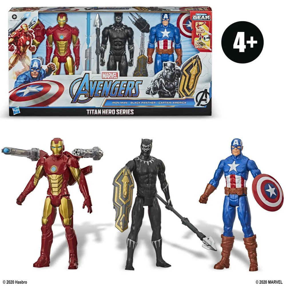 Marvel - Avengers Titan Hero, Série Blast Gear - ensemble de 3 figurines - Image 2