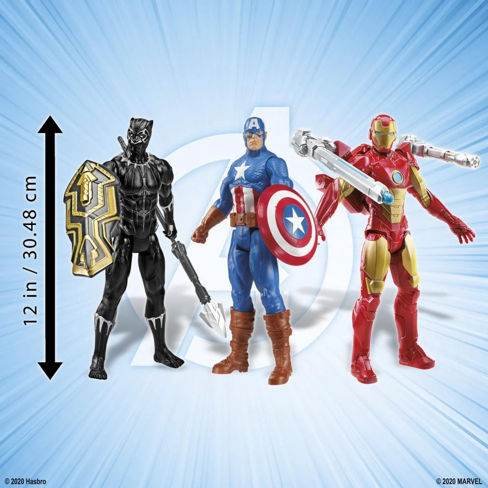 Marvel - Avengers Titan Hero, Série Blast Gear - ensemble de 3 figurines - Image 3