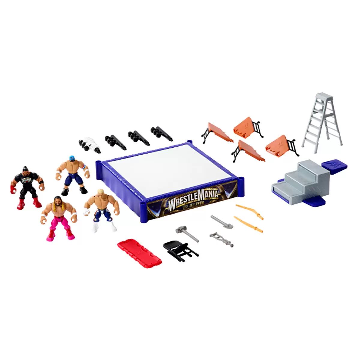 Mattel - WWE ring rebondissant avec figurines - Image 4