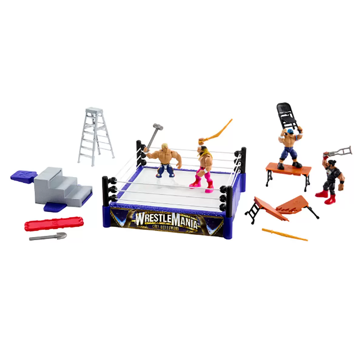 Mattel - WWE ring rebondissant avec figurines - Image 5