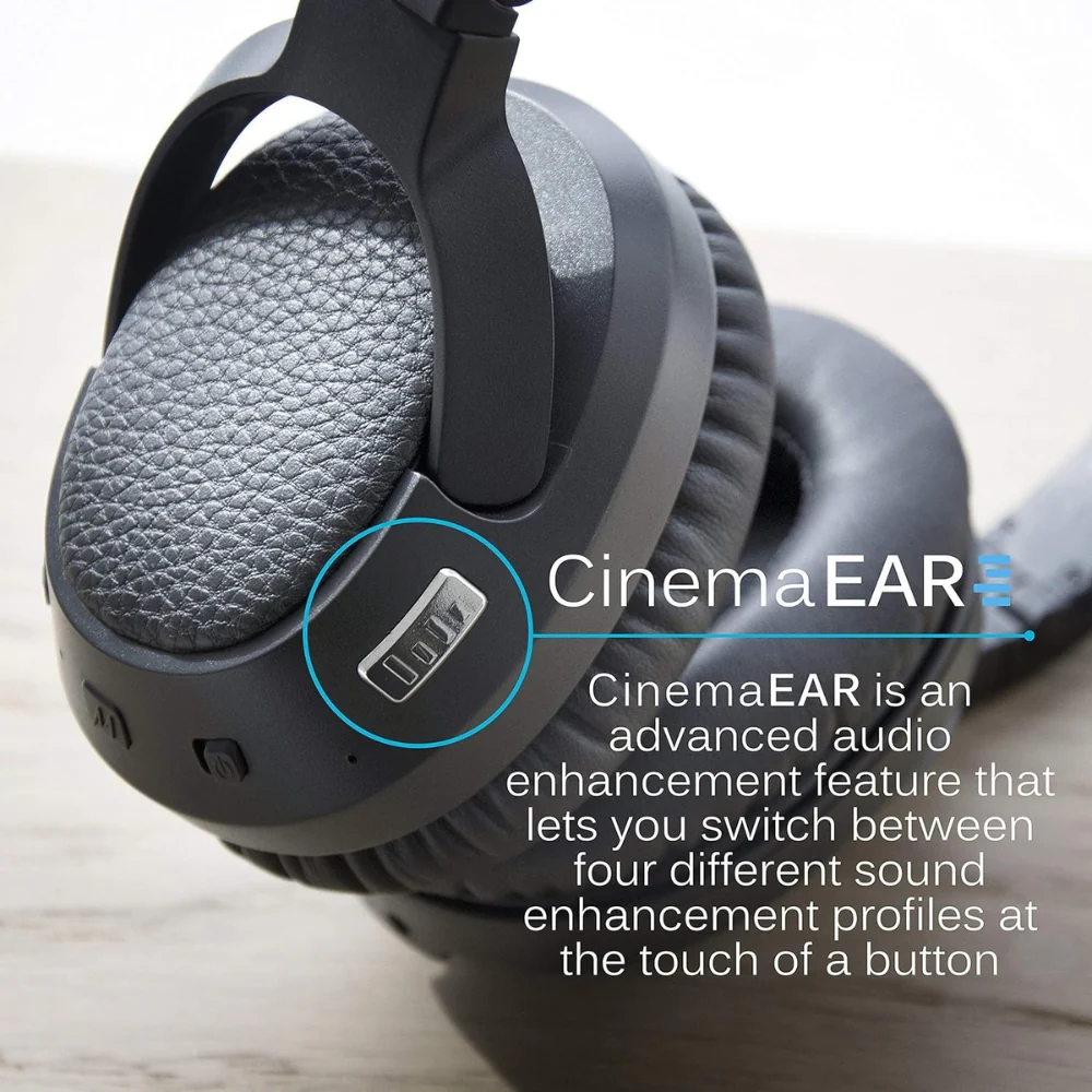MEE Audio - Casque d'écoute Bluetooth Connect T1CMA téléviseur - Image 3