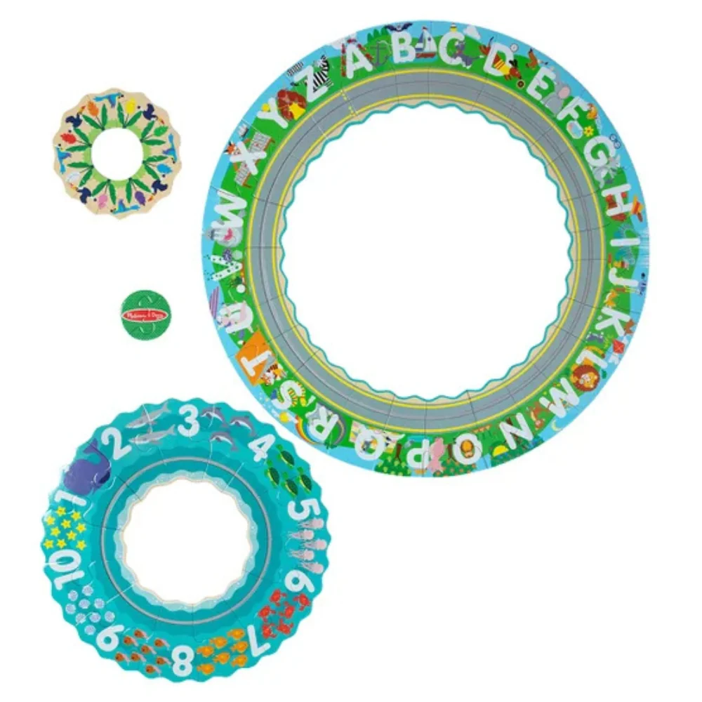Melissa & Doug - Casse-tête de sol, piste de course - Image 3