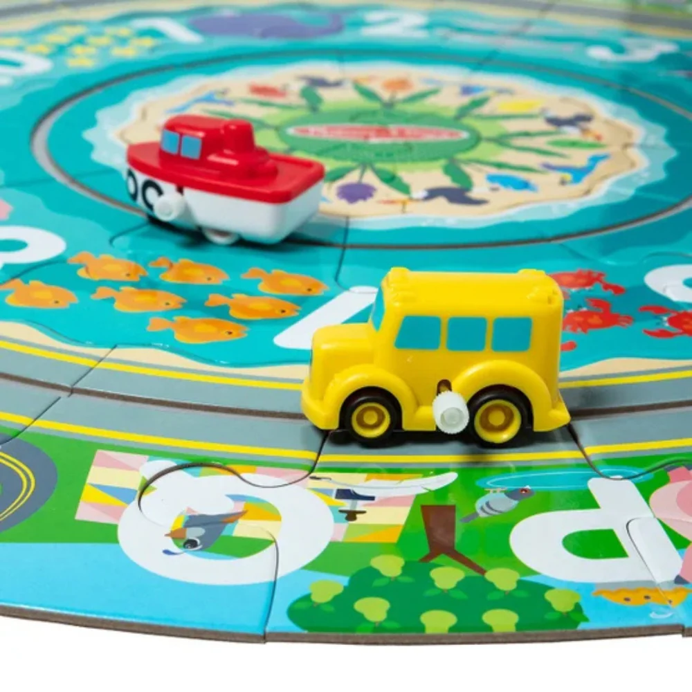 Melissa & Doug - Casse-tête de sol, piste de course - Image 4