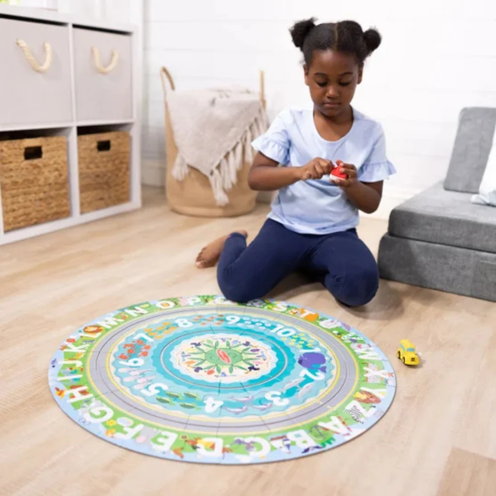 Melissa & Doug - Casse-tête de sol, piste de course - Image 6