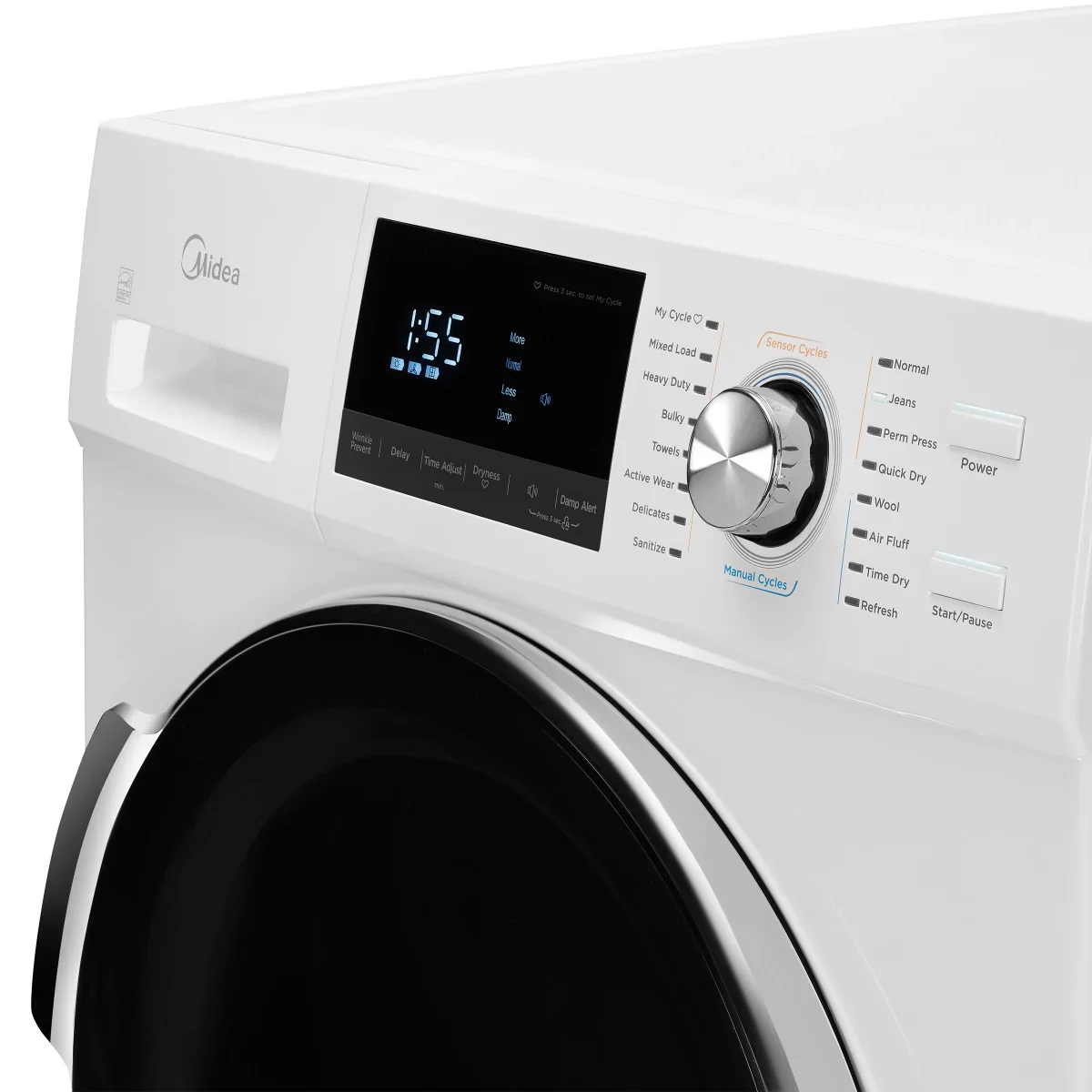 Midea - Sécheuse sans ventilation à pompe à chaleur de 24 po et 4,4 pi³ - Image 6