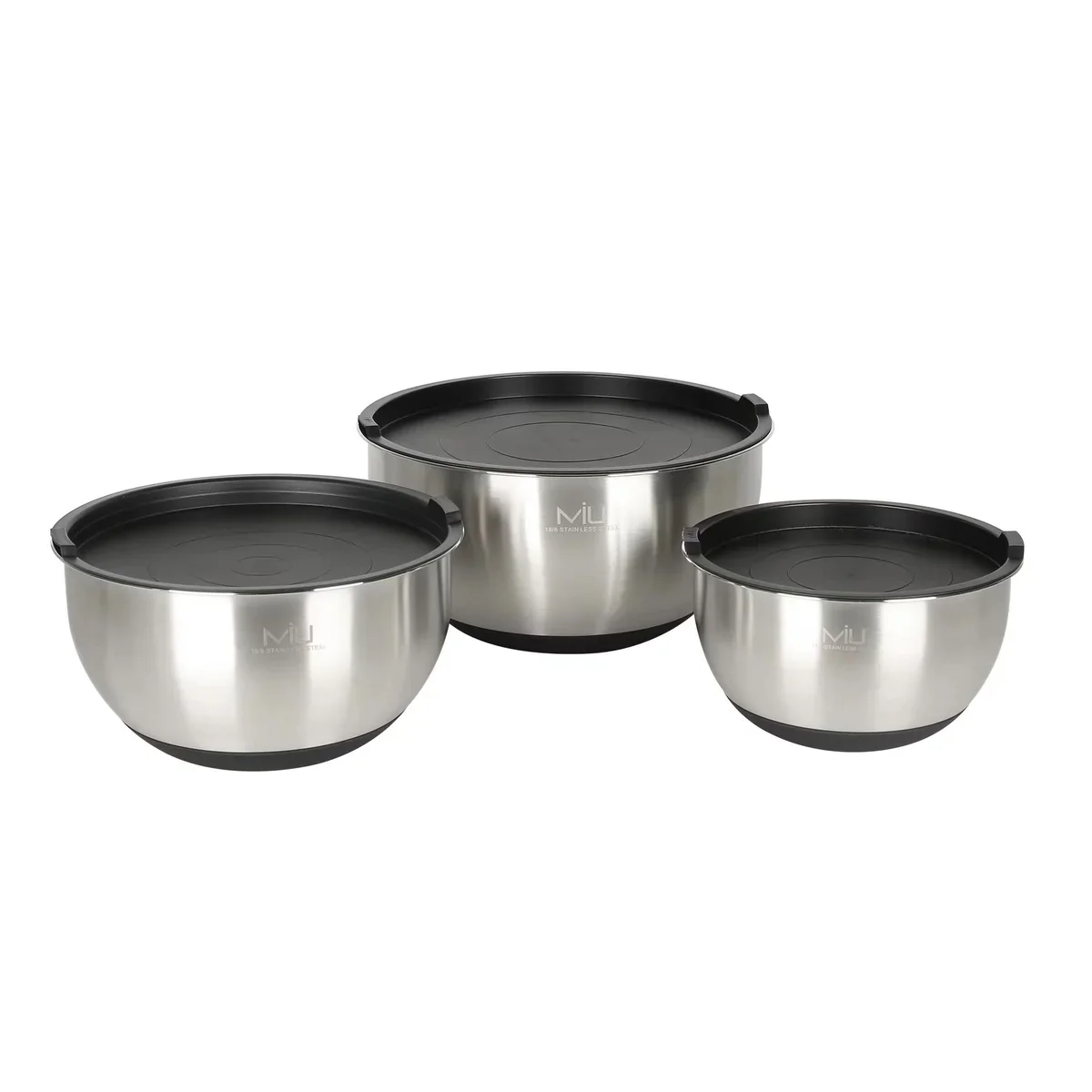MIU - Ensemble de 3 bols mélangeurs, 6 pièces - Image 3