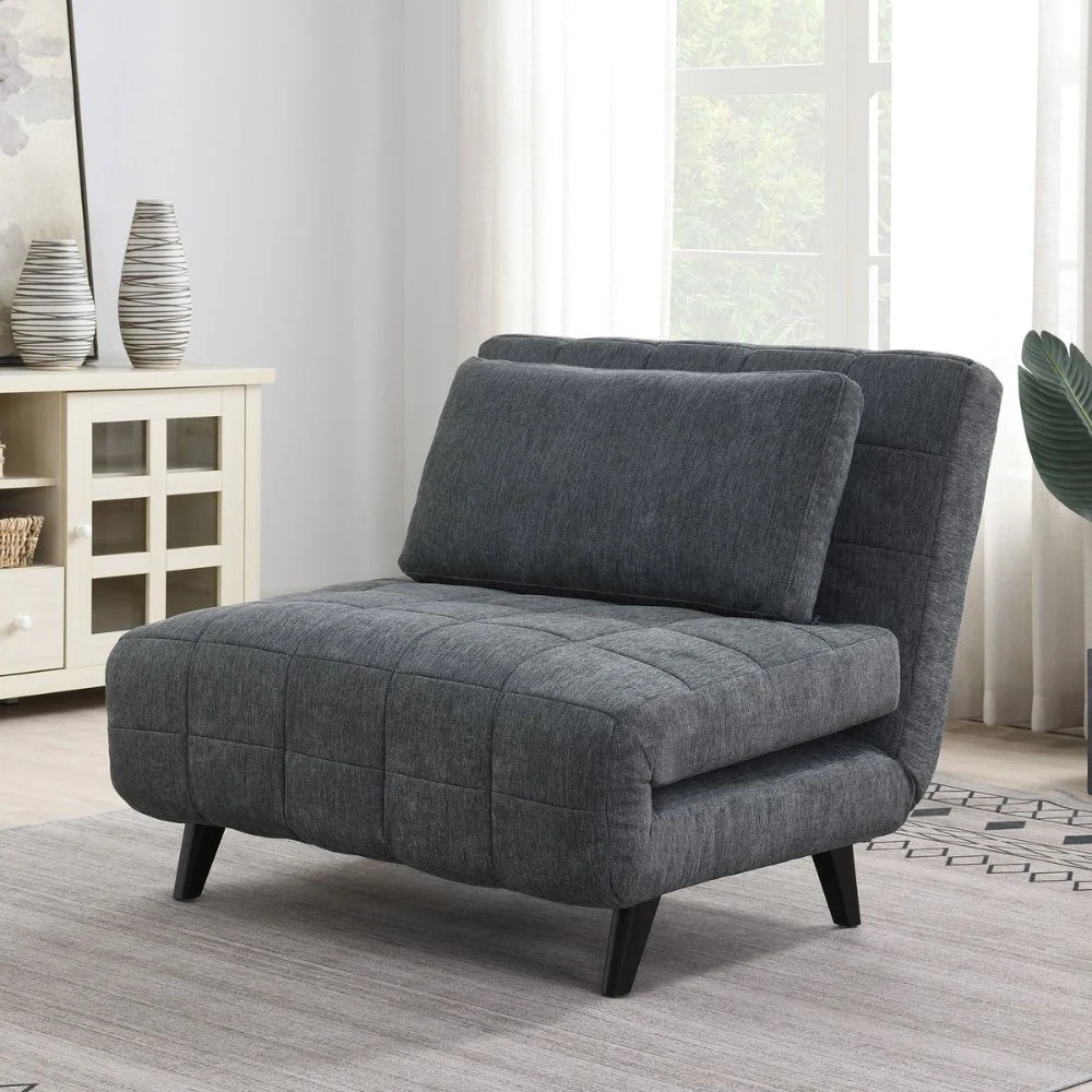 Moderne - Chaise convertible 2 En 1 En Tissu - Image 2