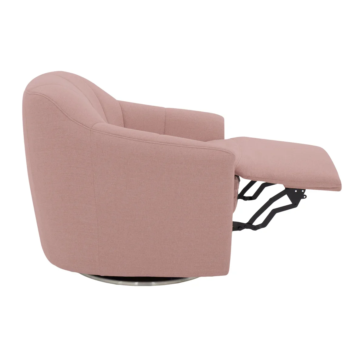 Moto Motion - Fauteuil Fiona pivotant en tissu avec repose-pieds motorisé - Image 4