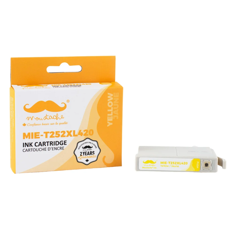 Moustache - Cartouche d'encre compatible Epson Ă haut rendement
