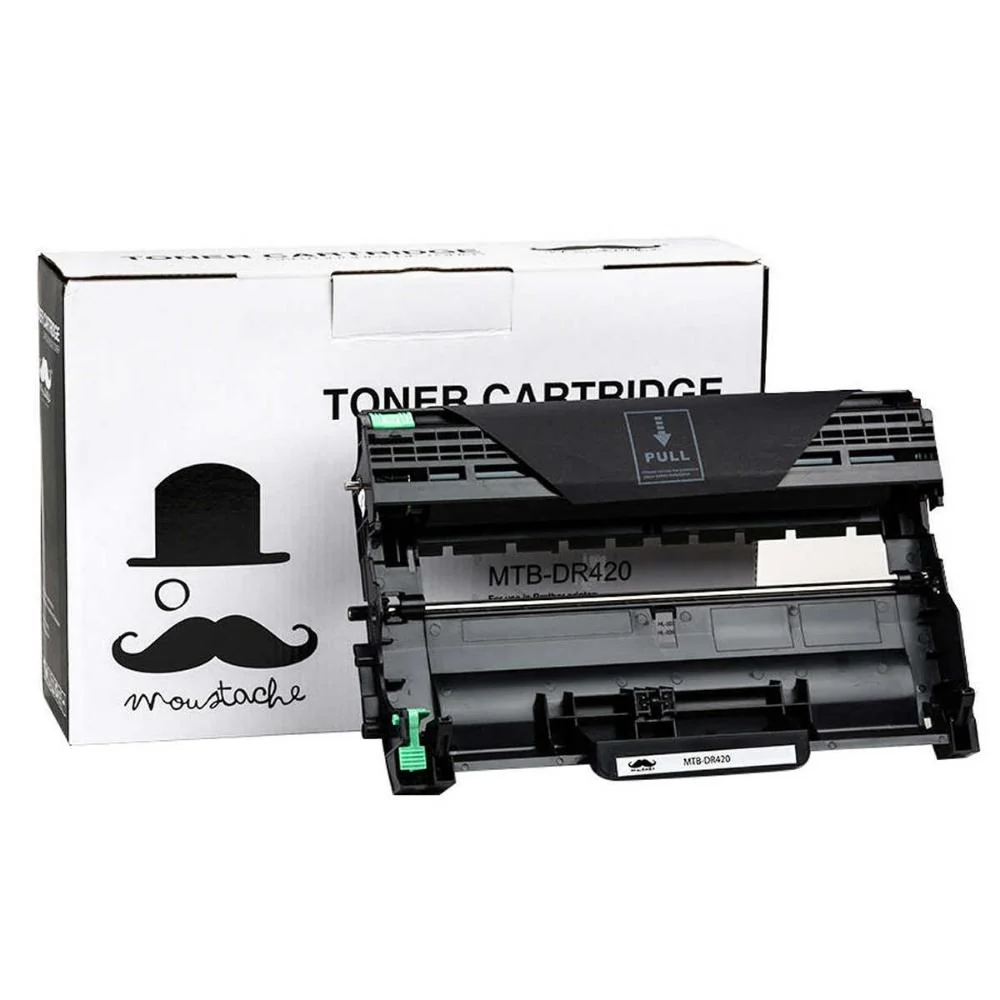 Moustache - Tambour d'encre noir compatible Brother DR420 (MTB-DR420)