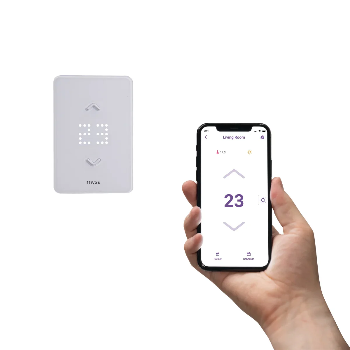 Mysa - Thermostat intelligent LITE / plinthes électriques - ensemble 4 - Image 2