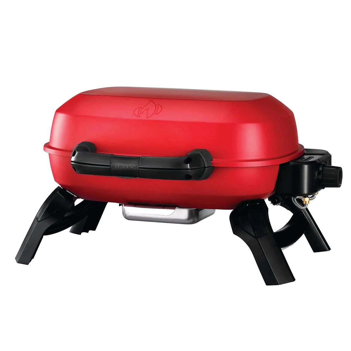 Napoléon - Barbecue portatif au gaz propane Travel 240 avec couvercle