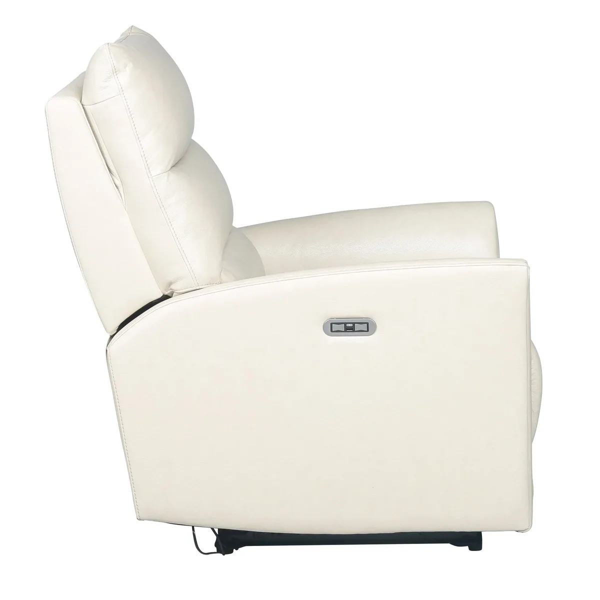 Nice Link - Fauteuil inclinable électrique en cuir pleine fleur - Image 5